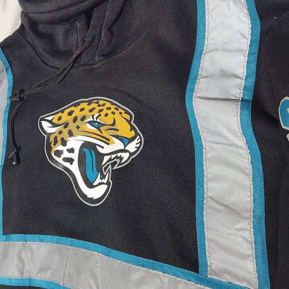 Jacksonville Jaguars NFL Hoodie with Reflective Striping – Men’s 2XL - Picture 2 of 8
